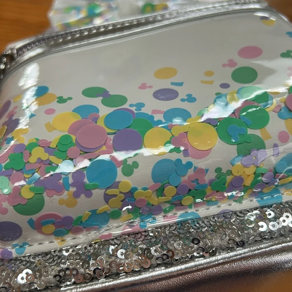 COPY -Loungefly x Disney It’s My Birthday sequined mini backpack w/removable hat